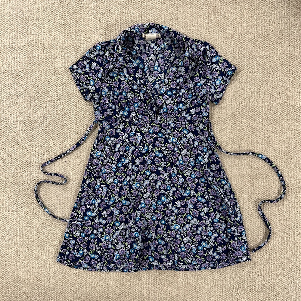 vintage floral dress